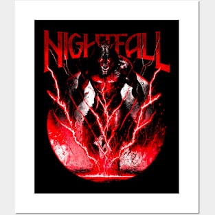 Nightfall Werewolf Streetwear Posters and Art